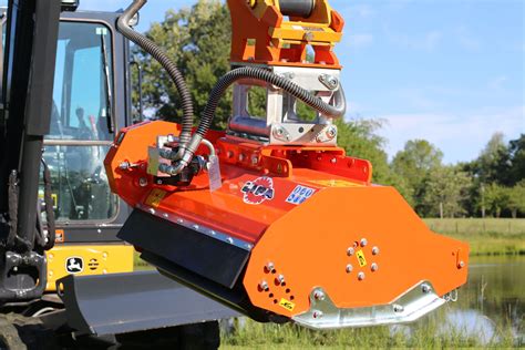 flail mower mini digger|excavator mounted flail mower.